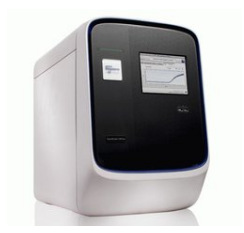 QuantStudio? 12K Flex Real-Time PCR System, Fast 96-well block, laptop